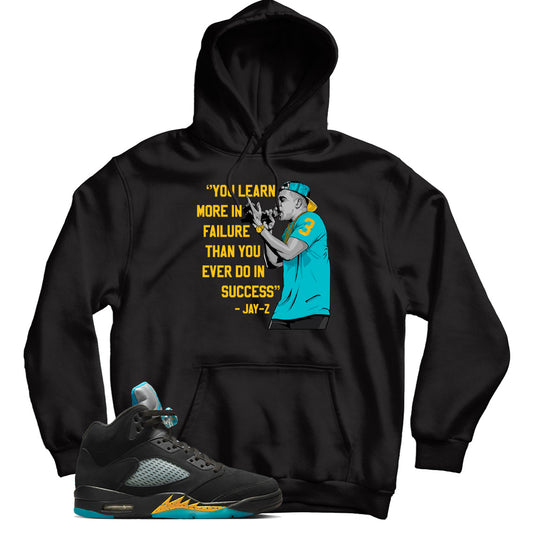 Jordan 5 Aqua hoodie
