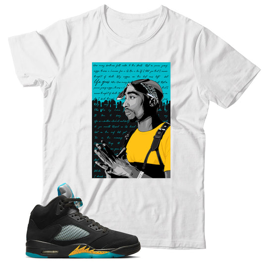 Jordan 5 Aqua shirt