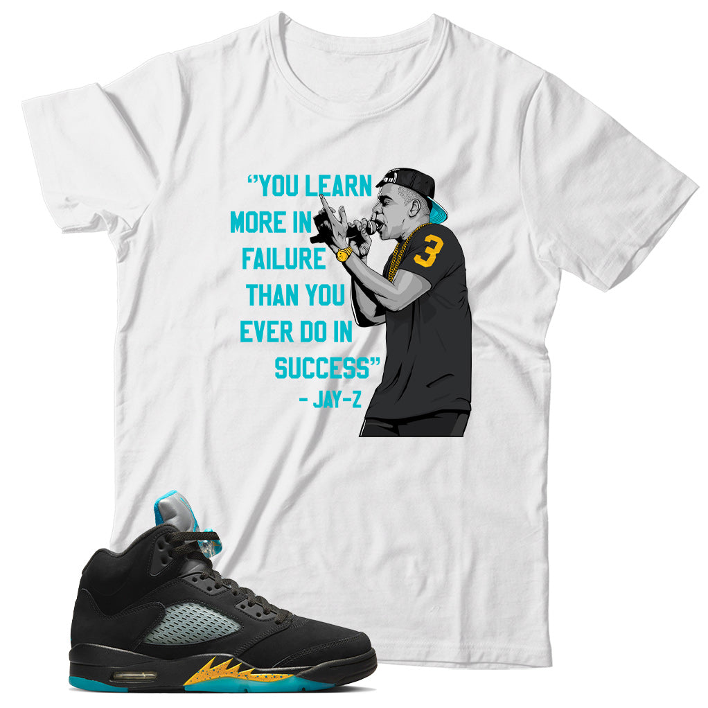 Jordan 5 Aqua shirt