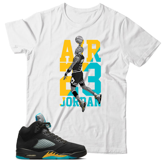 Jordan 5 Aqua outfit