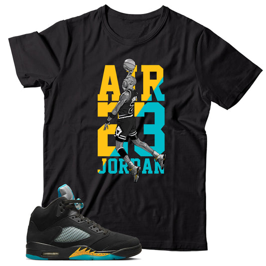 Jordan 5 Aqua t shirt