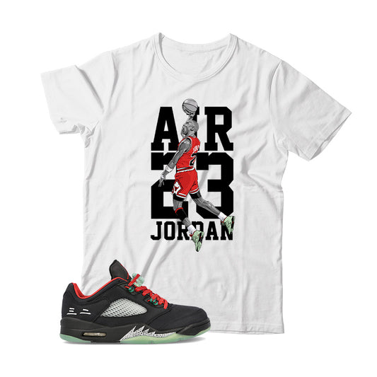 Jordan 5 Low Clot Jade shirt