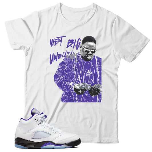 Jordan 5 Concord shirt
