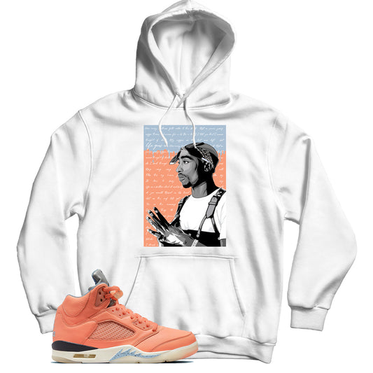 Jordan 5 DJ Khaled Crimson Bliss hoodie