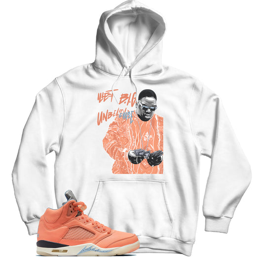 Jordan 5 DJ Khaled Crimson Bliss hoodie