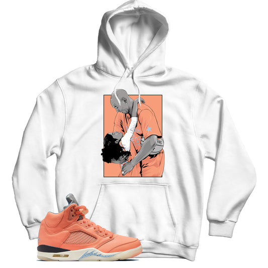 Jordan 5 DJ Khaled Crimson Bliss hoodie