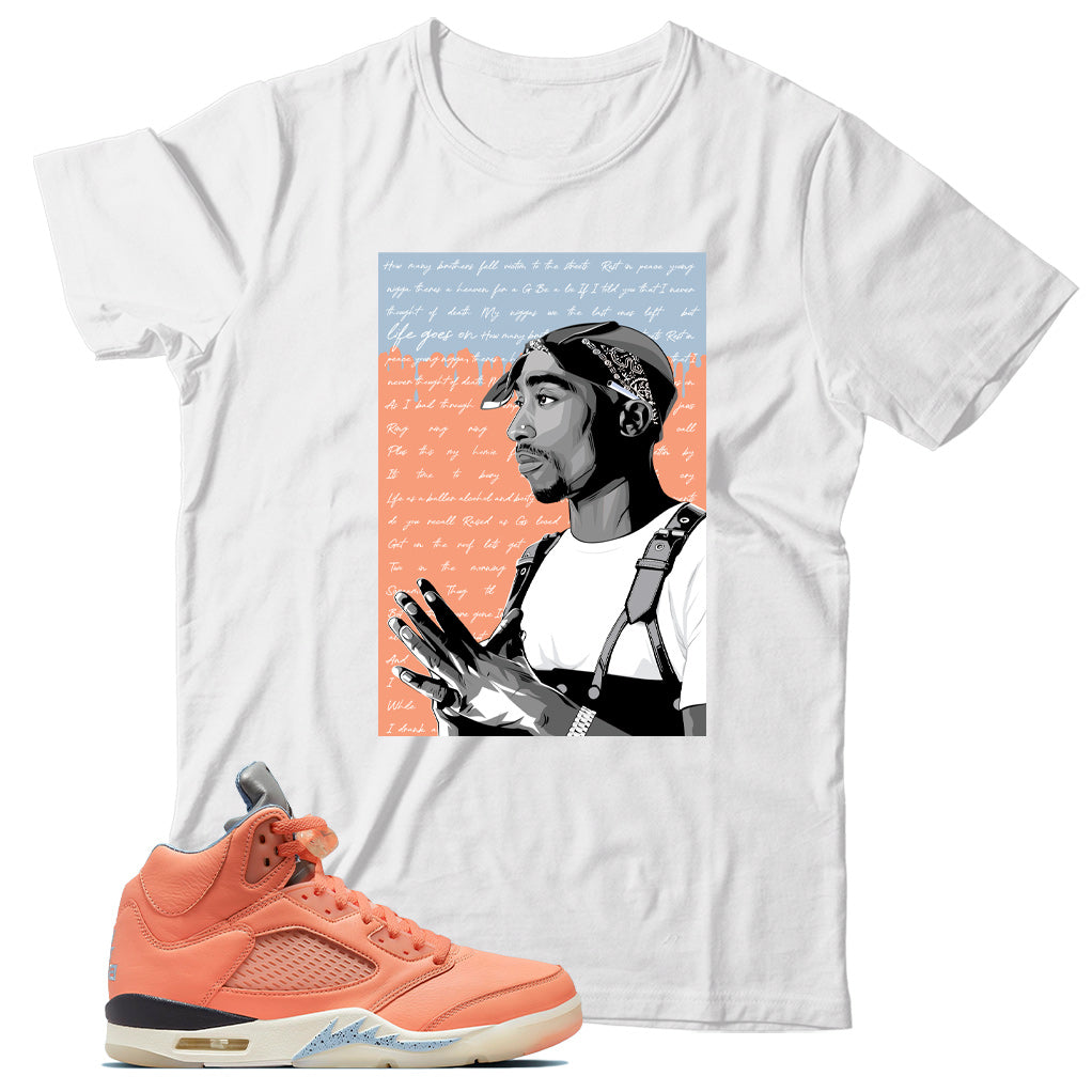 Jordan 5 DJ Khaled Crimson Bliss shirt