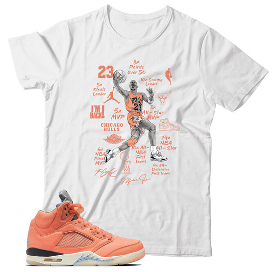 Jordan 5 DJ Khaled Crimson Bliss shirt