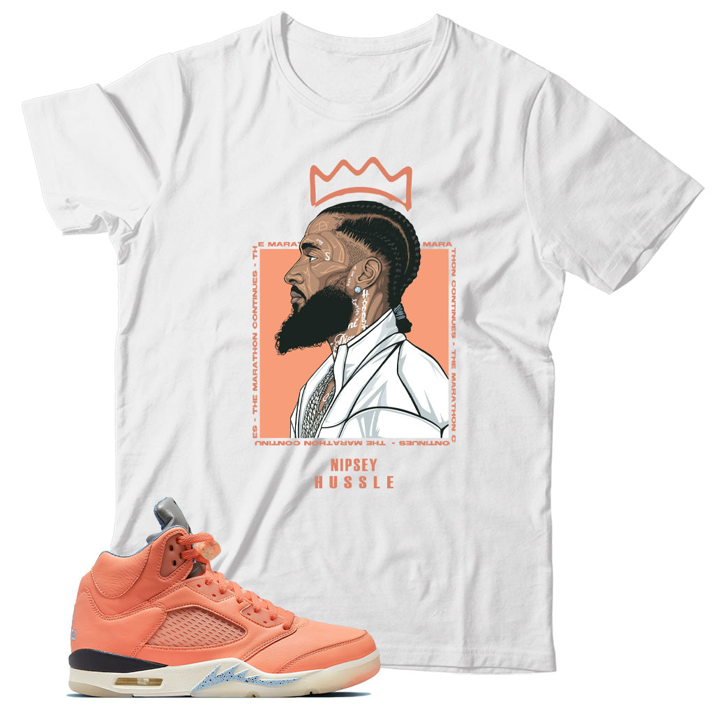 Jordan 5 DJ Khaled Crimson Bliss shirt