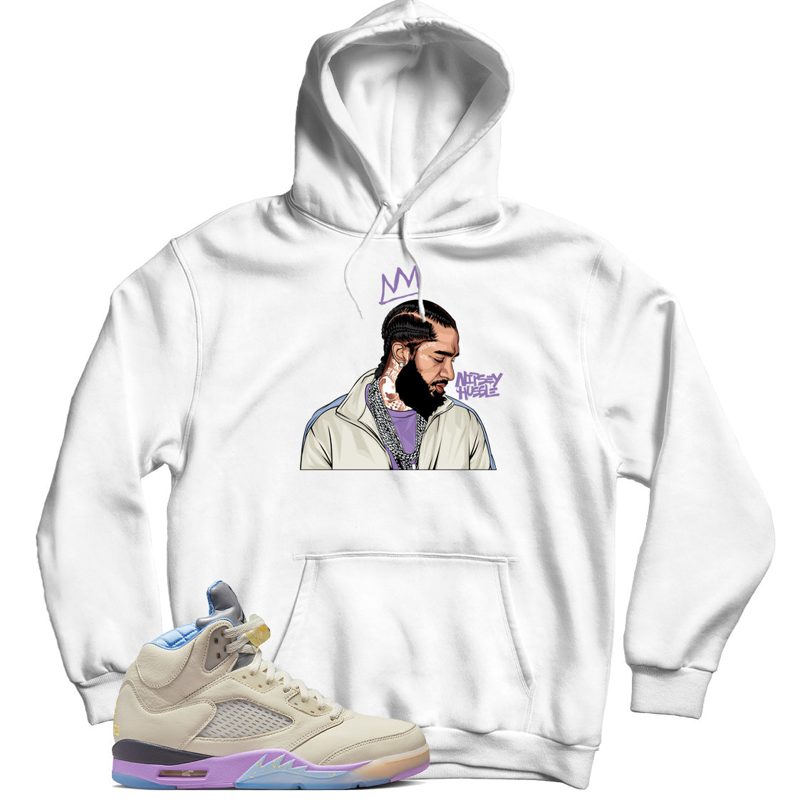 Jordan 5 DJ Khaled We The Best Sail hoodie