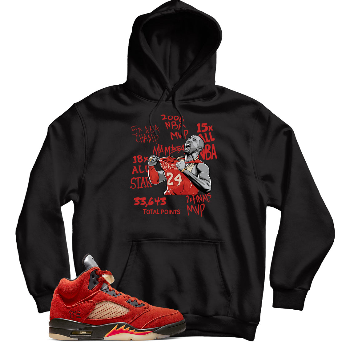 Jordan 5 Dunk On Mars hoodie