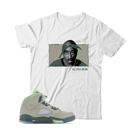 Jordan 5 Green Bean shirt