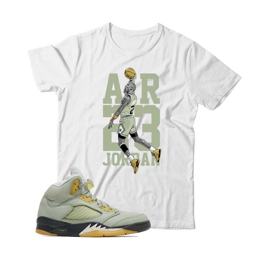 Jordan 5 Jade Horizon shirt