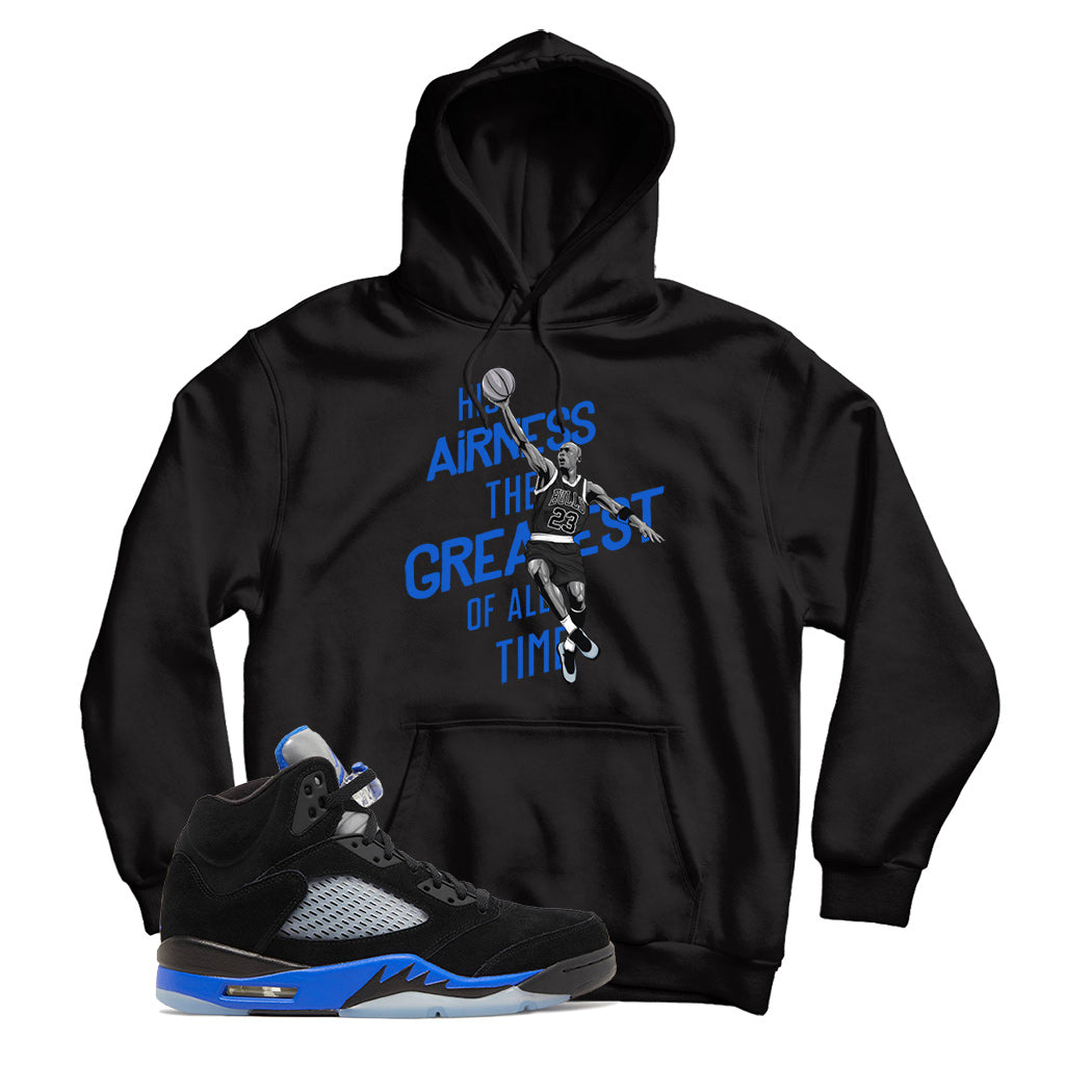 Jordan 5 Racer Blue hoodie