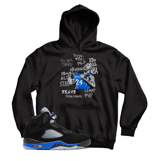 Jordan 5 Racer Blue hoodie