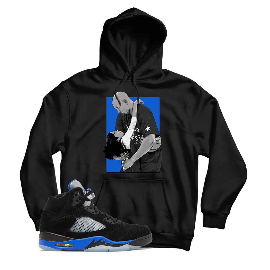 Jordan 5 Racer Blue hoodie