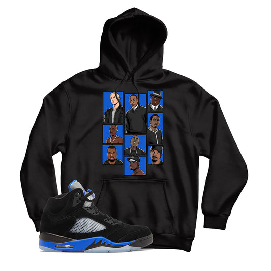 Jordan 5 Racer Blue hoodie