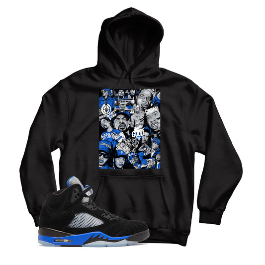 Jordan 5 Racer Blue hoodie