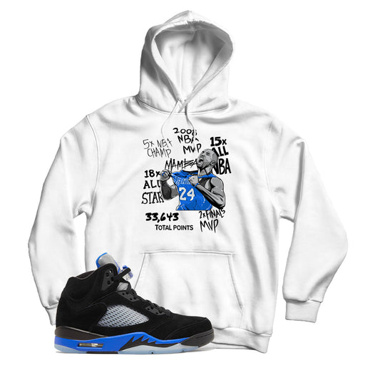Jordan 5 Racer Blue hoodie