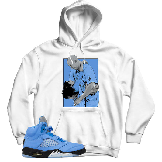 Jordan 5 UNC hoodie