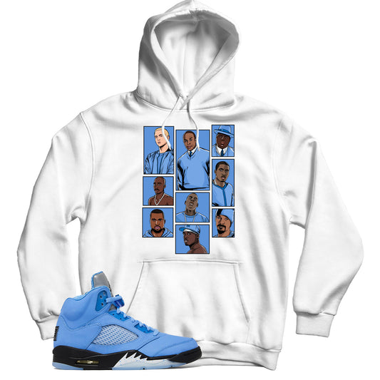 Jordan 5 University Blue hoodie