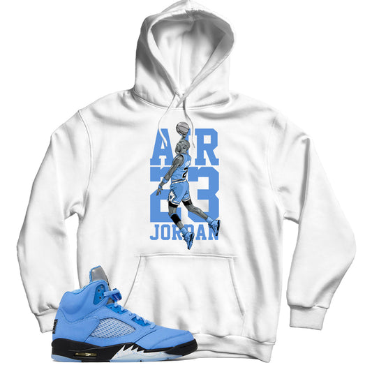 Hoodie Match Jordan 5 UNC