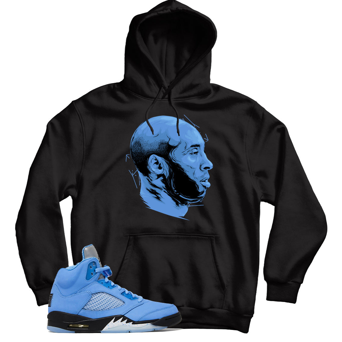 Jordan 5 UNC hoodie