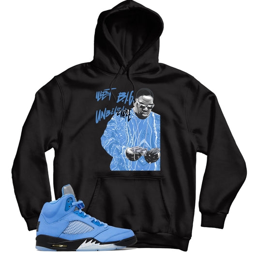 Hoodie Match Jordan 5 UNC