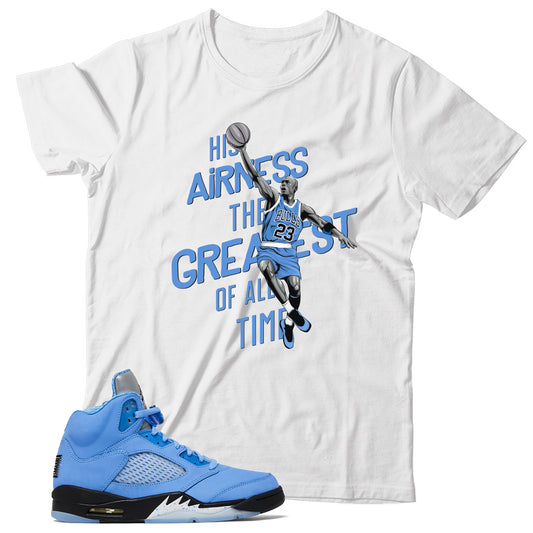 Jordan 5 UNC Shirt