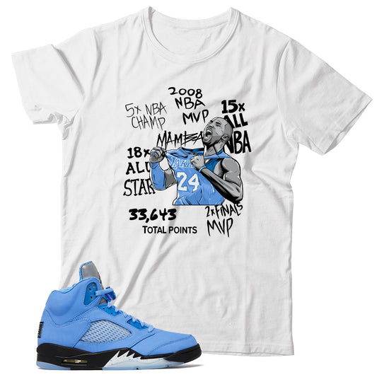 Jordan 5 UNC Shirt