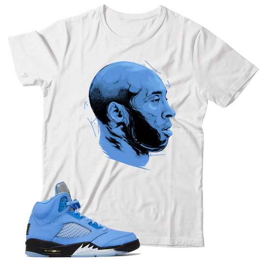 Jordan 5 University Blue Shirt