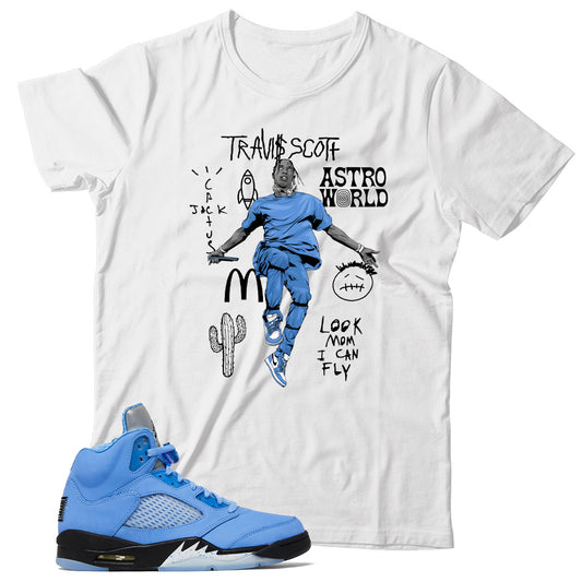 Jordan 5 UNC apparel