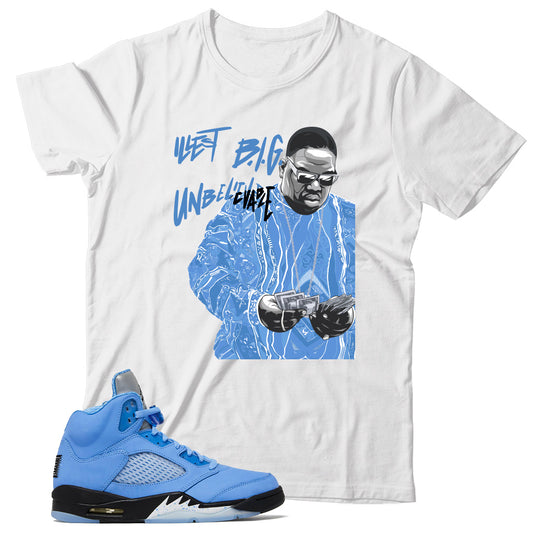 Air Jordan 5 Retro SE UNC Match T-Shirt