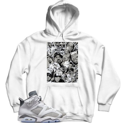 Jordan 6 Cool Grey hoodie