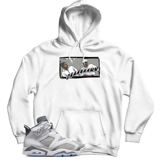 Hoodie Match Air Jordan 6 Cool Grey