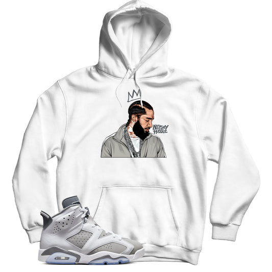 Jordan 6 Cool Grey hoodie