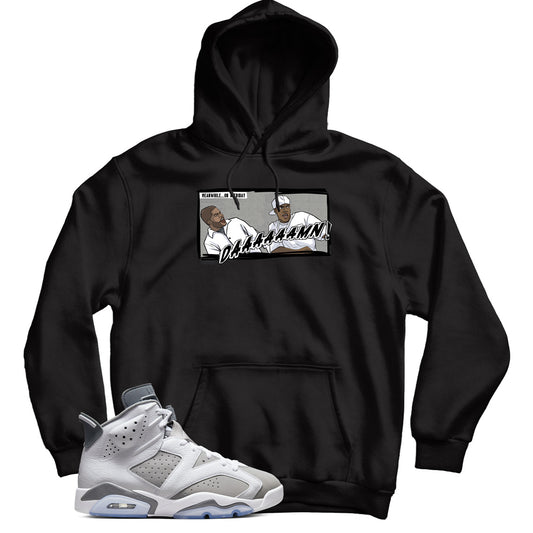 Jordan 6 Cool Grey hoodie