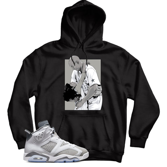Hoodie Match Jordan 6 Cool Grey