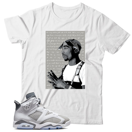 T-Shirt Match Jordan 6 Cool Grey