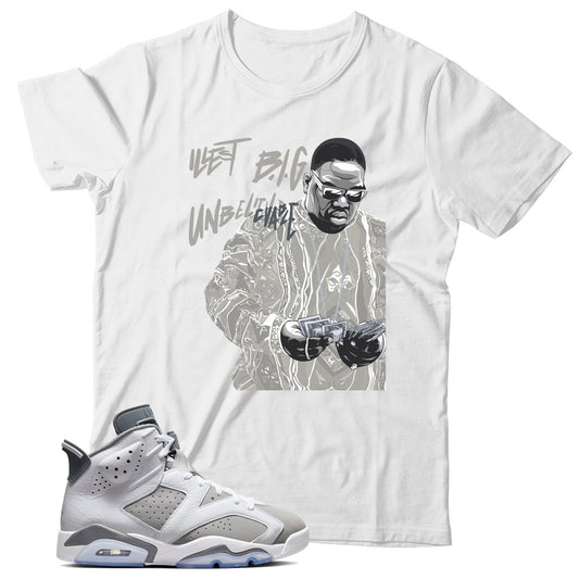 T-Shirt Match Air Jordan 6 Cool Grey