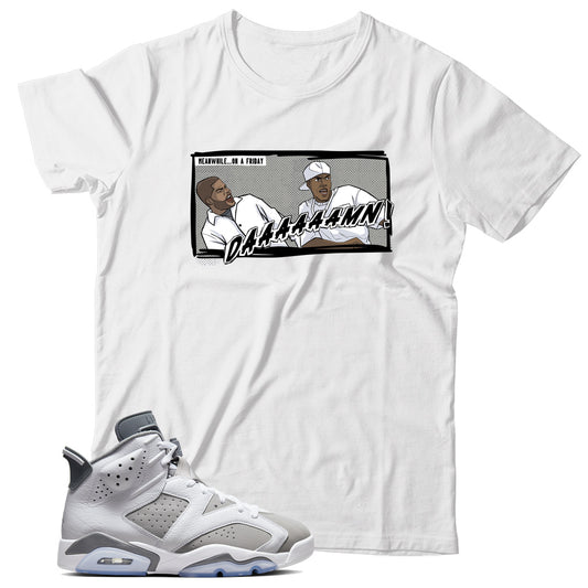 T-Shirt Match Air Jordan 6 Cool Grey