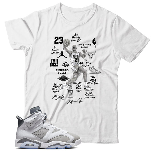 Air Jordan 6 Cool Grey T-Shirt