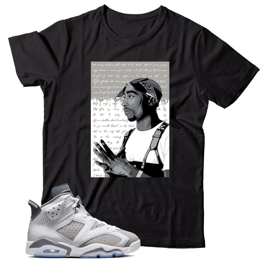 Shirt Match Jordan 6 Cool Grey