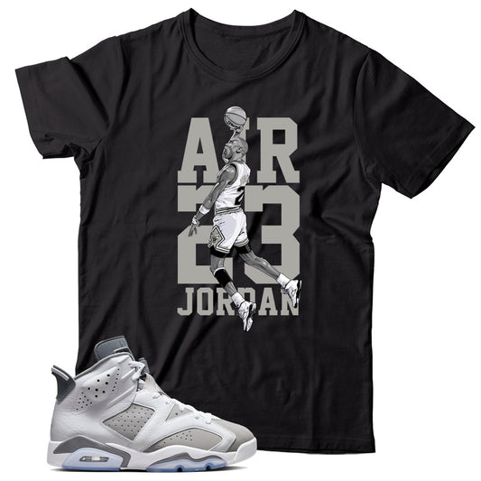 Shirt Match Air Jordan 6 Cool Grey