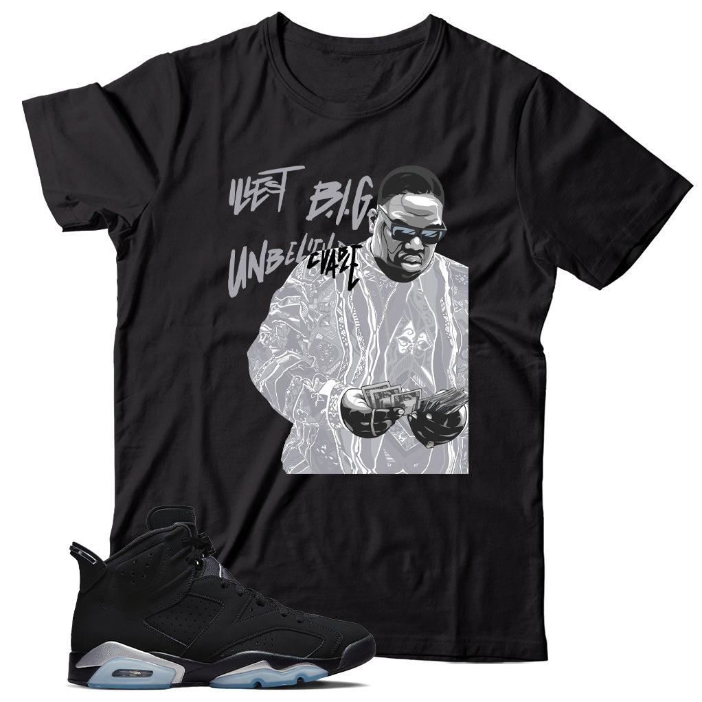 Jordan 6 Metallic Silver shirt