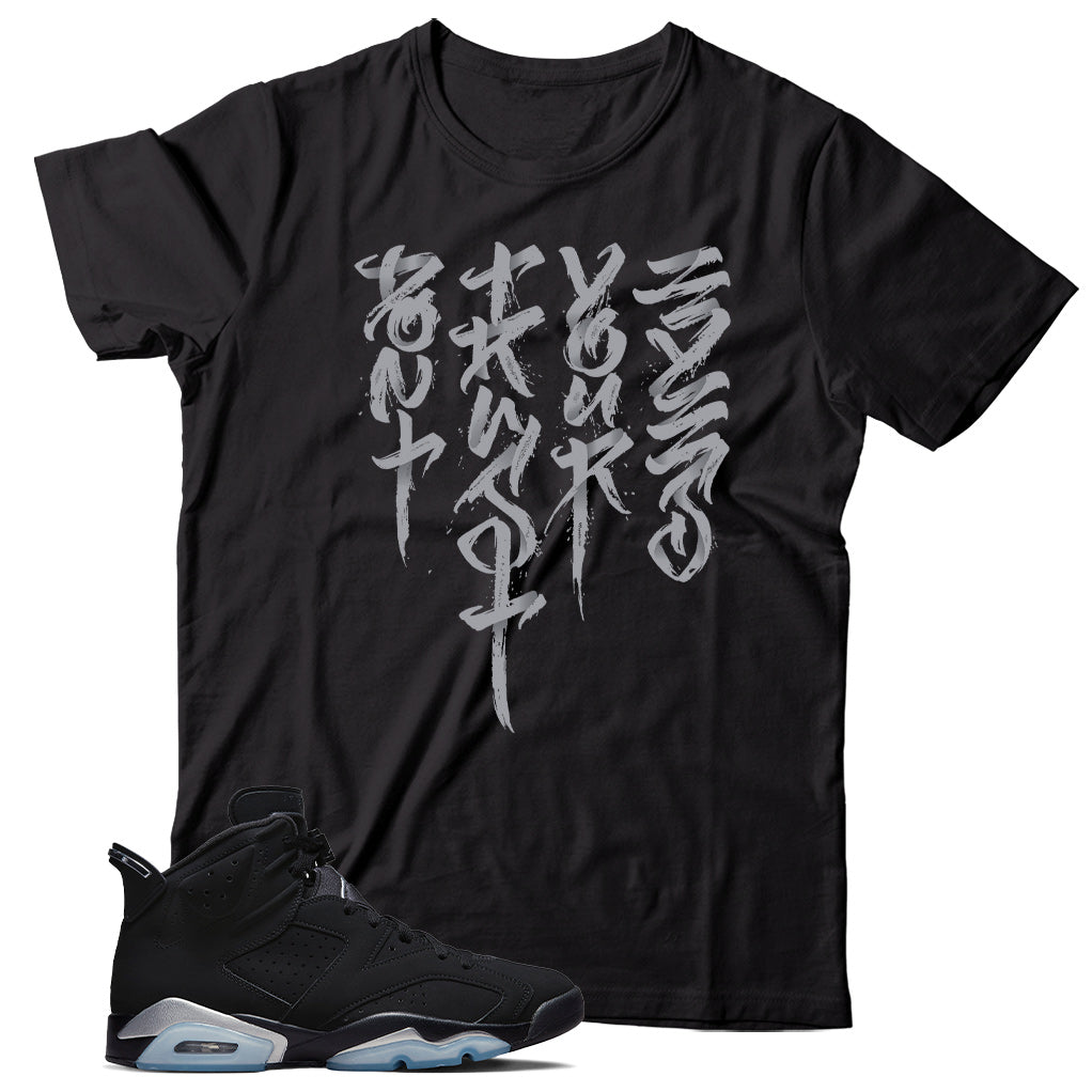 Jordan 6 Metallic Silver shirt