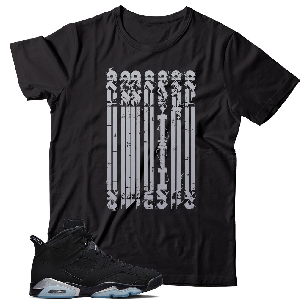 Jordan 6 Metallic Silver shirt