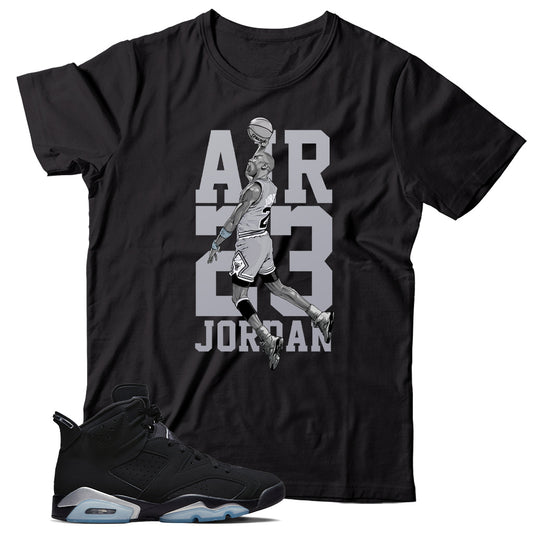 Jordan 6 Metallic Silver shirt