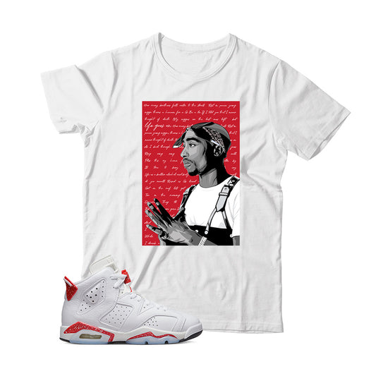 Jordan 6 Red Oreo shirt