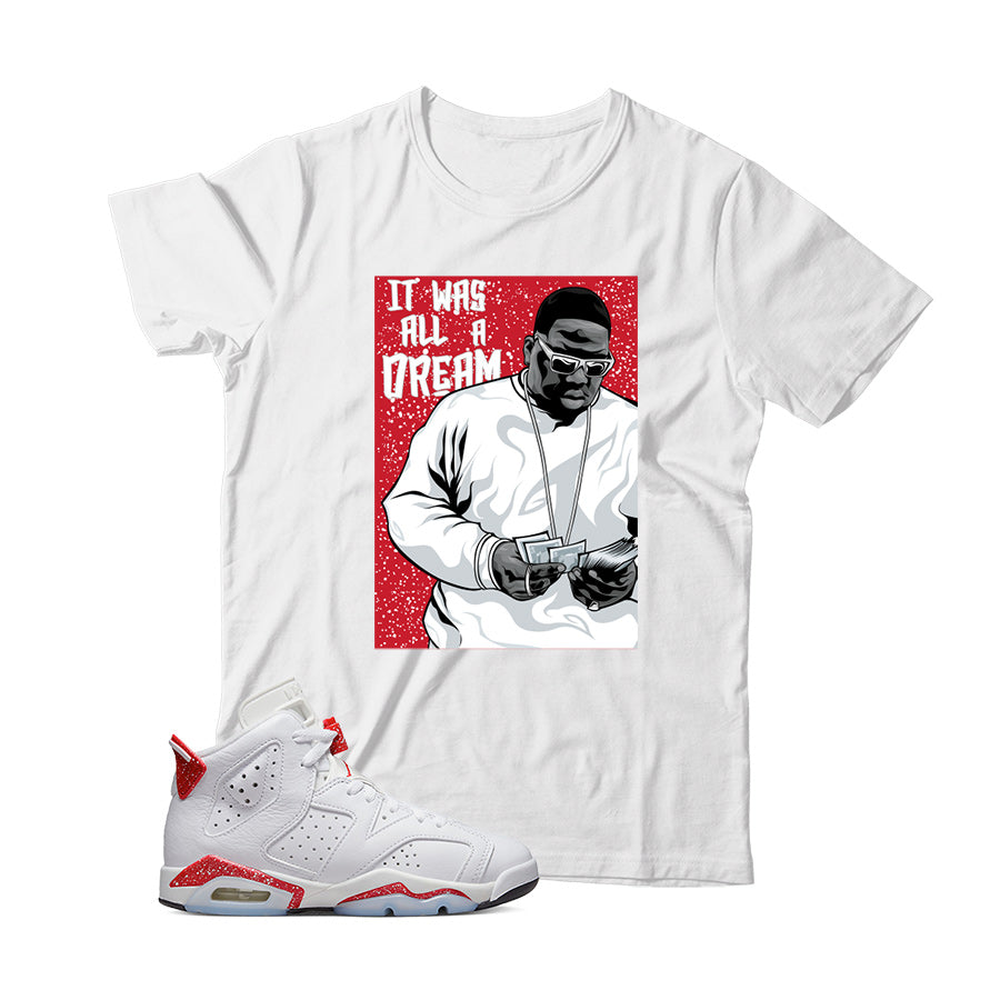 Jordan 6 Red Oreo shirt